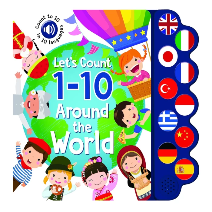 Musical book «Let's Count 1-10 Around the World»