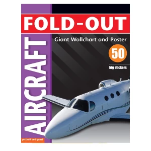 Paul Calver's Airplanes Sticker Foldout Book