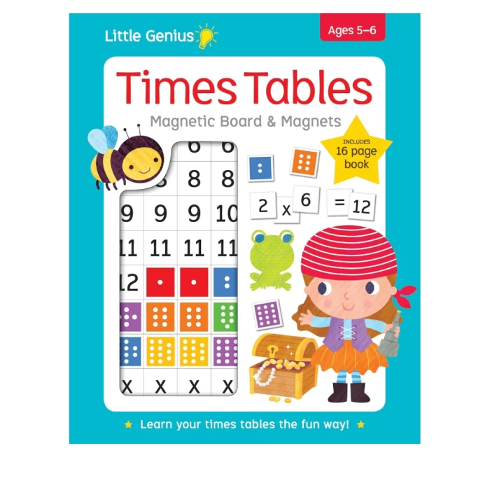 Book "Multiplication Tables for Little Geniuses" published by Lake Press