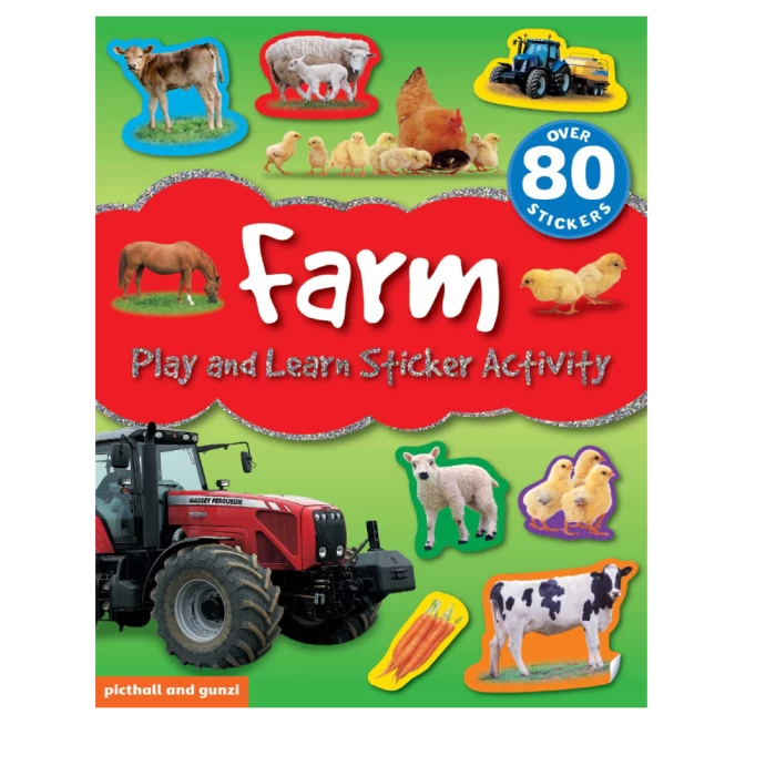 Book «Play and Learn Sticker Activity - Farm» 