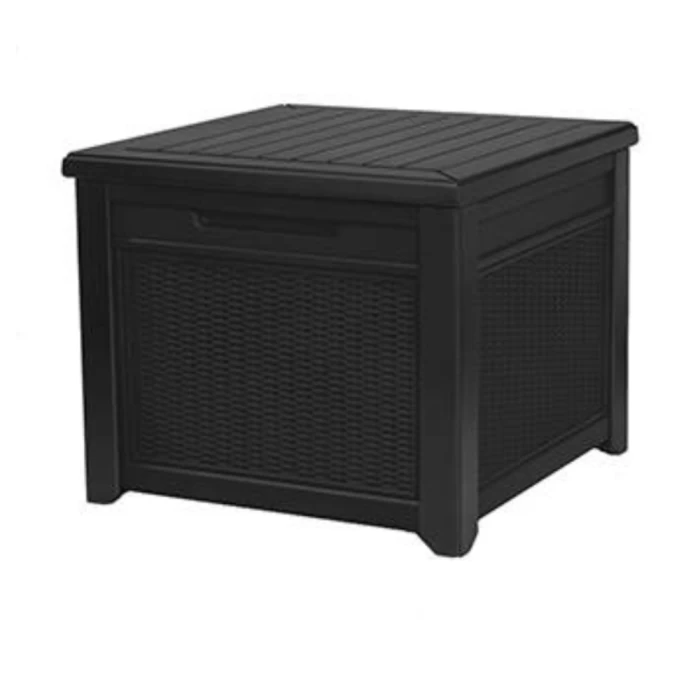Storage Box Cube Rattan 72x71x59 cm