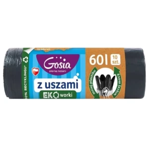 Աղբի տոպրակ բռնակով Gosia 60 լ 10 հատ 