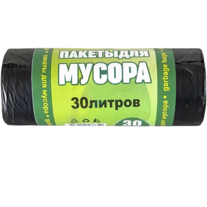 Աղբի տոպրակ BOOB 30 լ 30 հատ 5 մկմ 