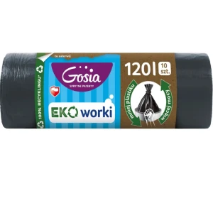 Աղբի տոպրակ Gosia 120 լ 10 հատ 25 մկմ 