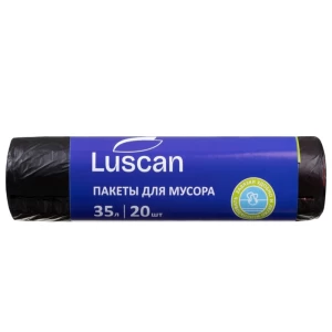 Աղբի տոպրակ Luscan 35x30 սմ 35 լ 12 մկմ 20 հատ 