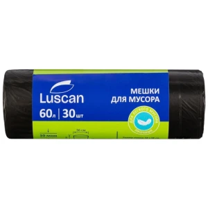 Աղբի տոպրակ Luscan 58x68 սմ 60 լ 10 մկմ 30 հատ 