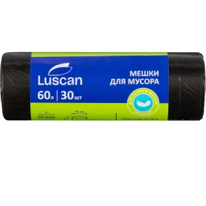 Աղբի տոպրակ Luscan 60 լ 30 հատ 10 մկմ 