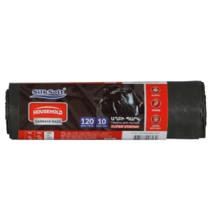 Пакеты для мусора Silk Soft 120 л 10 шт 