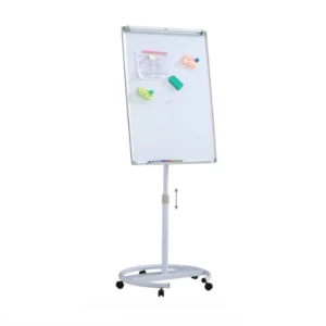 Magnetic board with marker, flipchart 70x100 cm