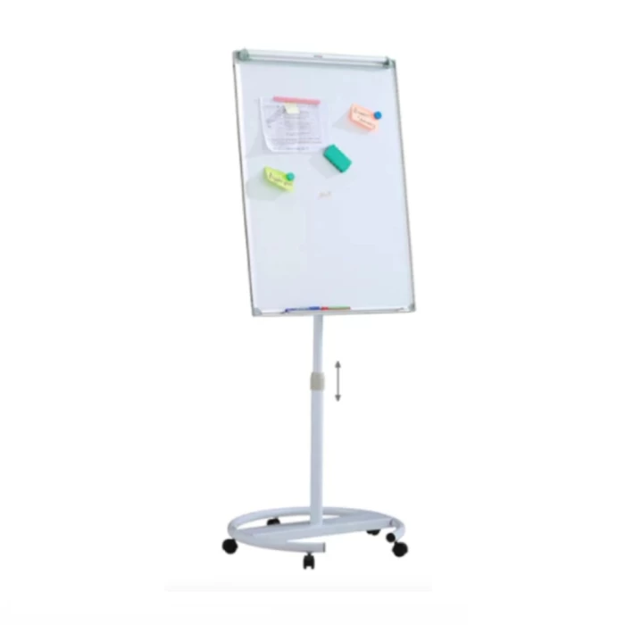 Magnetic board with marker, flipchart 70x100 cm