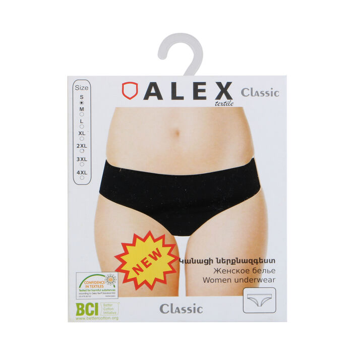 Վարտիք կանացի Alex սև W2107 