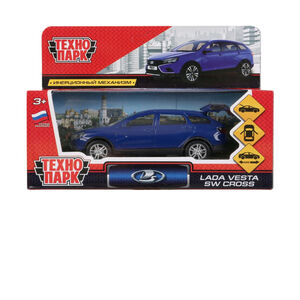 Игрушечная машинка Lada Vesta Sw Cross металл 12 см 3+ 
