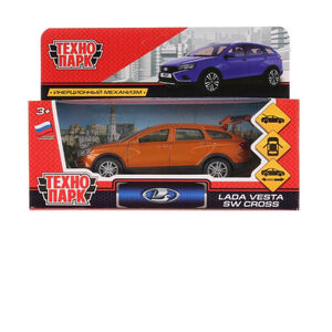 Toy car Lada Vesta SW Cross metal 12 cm 3+