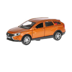Toy car Lada Vesta SW Cross metal 12 cm 3+