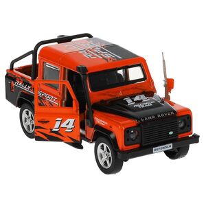 Игрушечная машинка Land Rover Defender Pickup металл 12 см 3+ 