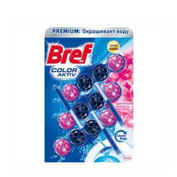 Թարմացուցիչ Bref զուգարանակոնքի WC Color Aktive 3x50 գր ||Освежитель для туалета Bref WC Color Aktive 3x50 гр ||Toilet refresher Bref WC Color Aktive 3x50 gr