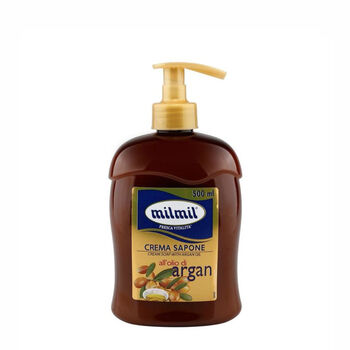 Հեղուկ օճառ Milmil 500 մլ  ||Мыло жидкое Mil Mil 500 мл ||Liquid soap Mil Mil Argan oil 500 ml