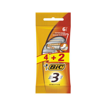 Ածելի Bic Sensitive 6 հատ ||Бритва Bic Sensitive 6 шт ||Razor Bic Sensitive 6 pcs