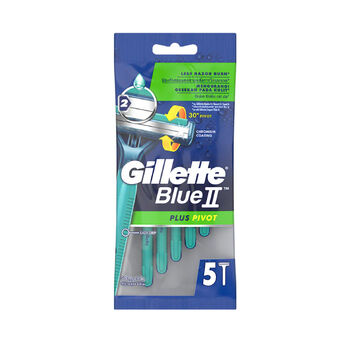 Ածելի Gillette Blue II Plus Pivot 5 հատ ||Бритва Gillette Blue II Plus Pivot 5 шт ||Razor Gillette Blue II Plus Pivot 5 pcs