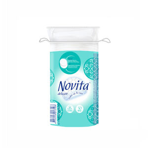 Ватный диск Novita Delicate 50 шт. 