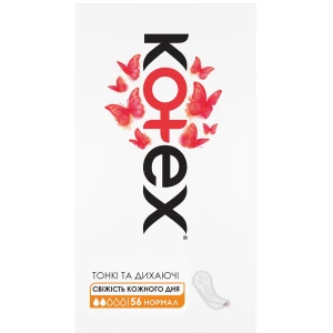 Прокладки ежедневные Kotex Normal 56 шт 