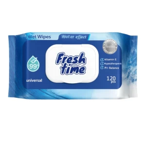 Անձեռոցիկ խոնավ Fresh Time 120 հատ 