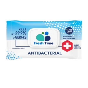 Wet wipes Fresh Time 120 pcs