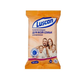 Անձեռոցիկ խոնավ Luscan 20 հատ  559401