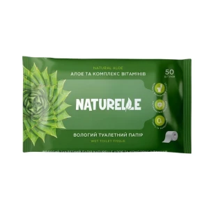 Զուգարանի թուղթ խոնավ Naturelle 50 հատ 