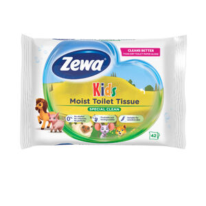 Զուգարանի թուղթ խոնավ Zewa մանկական 42 հատ ||Туалетная бумага Zewa Kids 42 шт ||Toilet paper Zewa Kids 42 pcs