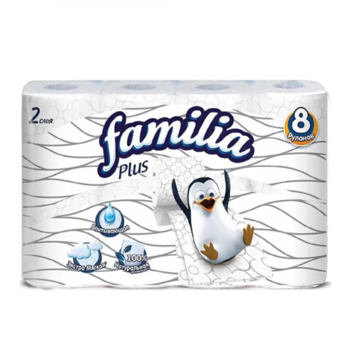 Toilet paper Familia 2 ply 8 pcs 