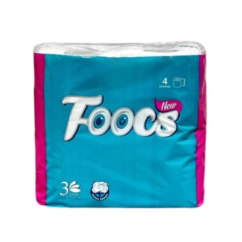 Զուգարանի թուղթ Foocs 3 շերտ 4 հատ ||Туалетная бумага Foocs 3 слоя 4 шт. ||Toilet paper Foocs 3 layers 4 pcs