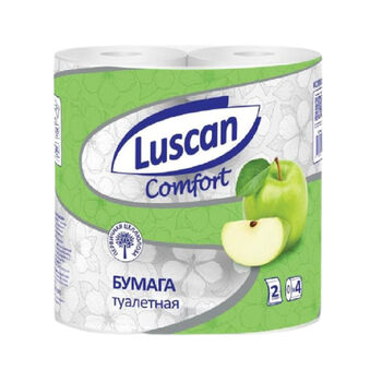 Զուգարանի թուղթ Luscan Comfort 2 շերտ 4 հատ 1178132