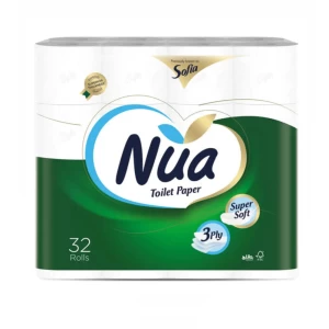 Туалетная бумага Nua 3 слоя 32 шт. 