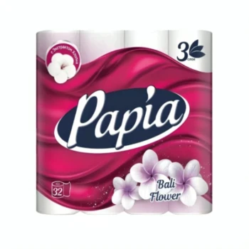 Զուգարանի թուղթ Papia 3 շերտ 32 հատ 
