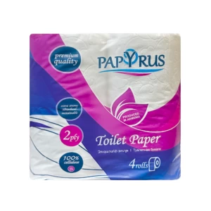 Toilet paper Papyrus 2 layers 4 pcs.