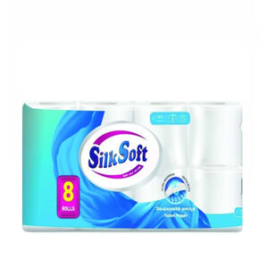 Զուգարանի թուղթ Silk Soft 3 շերտ 8 hատ 