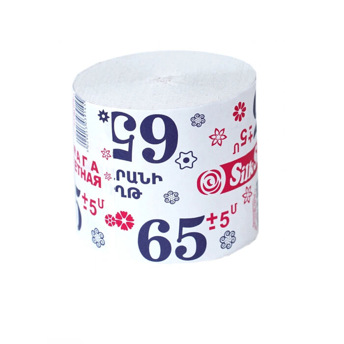 Туалетная бумага Silk Soft 65 м 