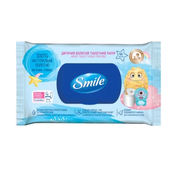 Զուգարանի թուղթ Smile խոնավ 44 հատ ||Влажная туалетная бумага Smile 44 шт ||Wet toilet paper Smile  44 pcs