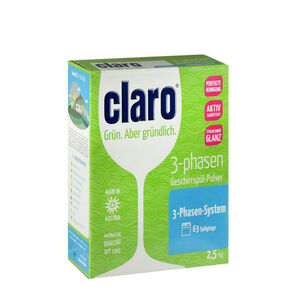 Порошок для посудомоечных машин Claro 2,5 кг 