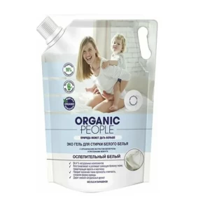 Հեղուկ-գել լվացքի Organic People մանկական սպիտակ 2 լ 