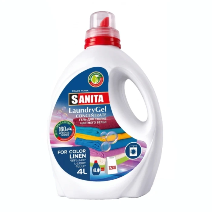Sanita washing gel 4 l