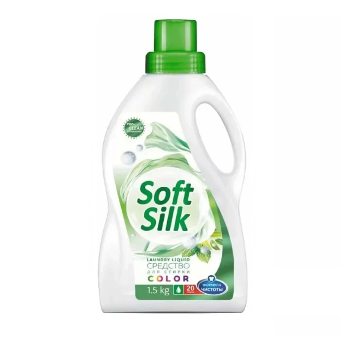 Հեղուկ-գել լվացքի Soft Silk 1,2 լ 