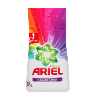 Լվացքի փոշի Ariel Automat գունավոր 3 կգ ||Стиральный порошок Ariel Automat Lenor для цветного белья 3 кг ||Laundry detergent Ariel Automat Lenor for colored laundry 3 kg