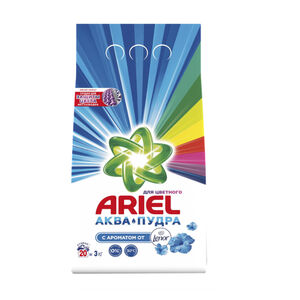 Washing powder Ariel Automat Lenor for colored laundry 3 kg