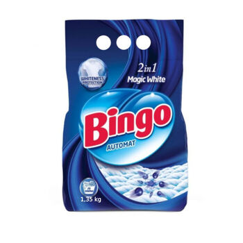 Լվացքի փոշի Bingo Automat սպիտակ 1,35 կգ ||Стиральный порошок Bingo Automat для белого белья 1,35 кг ||Laundry detergent Bingo Automat for white linen 1,35 kg