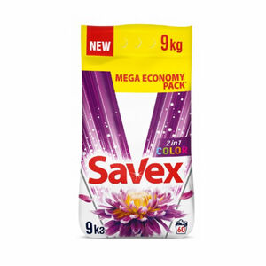 Լվացքի փոշի Savex Automat գունավոր 9 կգ ||Стиральный порошок Savex Automat для цветного белья 9 кг ||Laundry detergent Savex Automat for colored laundry 9 kg