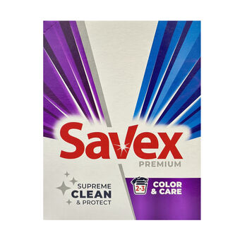 Լվացքի փոշի Savex Premium Automat գունավոր 400 գր ||Стиральный порошок Savex Premium Automat для цветного белья 400 гр ||Laundry detergent Savex Premium Automat for colored linen 400 gr