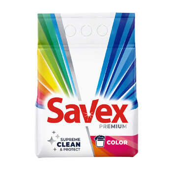 Լվացքի փոշի Savex Premium Automat գունավոր 2,25 կգ ||Стиральный порошок Savex Premium для цветного белья 2,25 кг ||Laundry detergent Savex Premium for colored laundry 2,25 kg