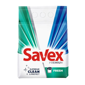 Լվացքի փոշի Savex Premium Fresh Automat ունիվերսալ 3,45 կգ 